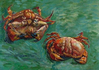 two crabs