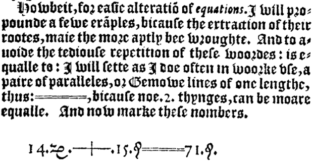 mathematical notation